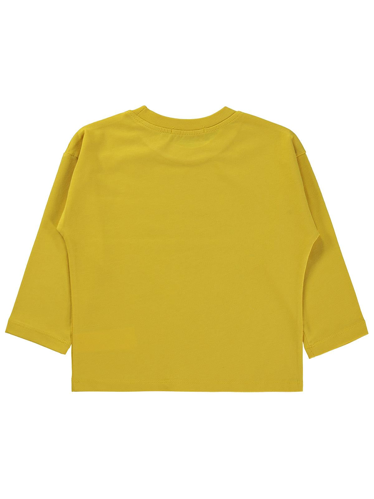 Civil Boys Nıce Team Baskılı 2-5 Yaş Sweatshirt  - Hardal