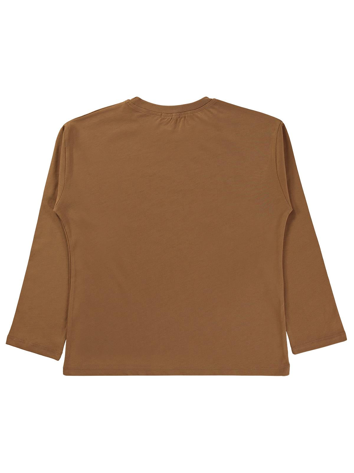 Civil Boys Game Everyday Baskılı 10-13 Yaş Sweatshirt Km - Kahve