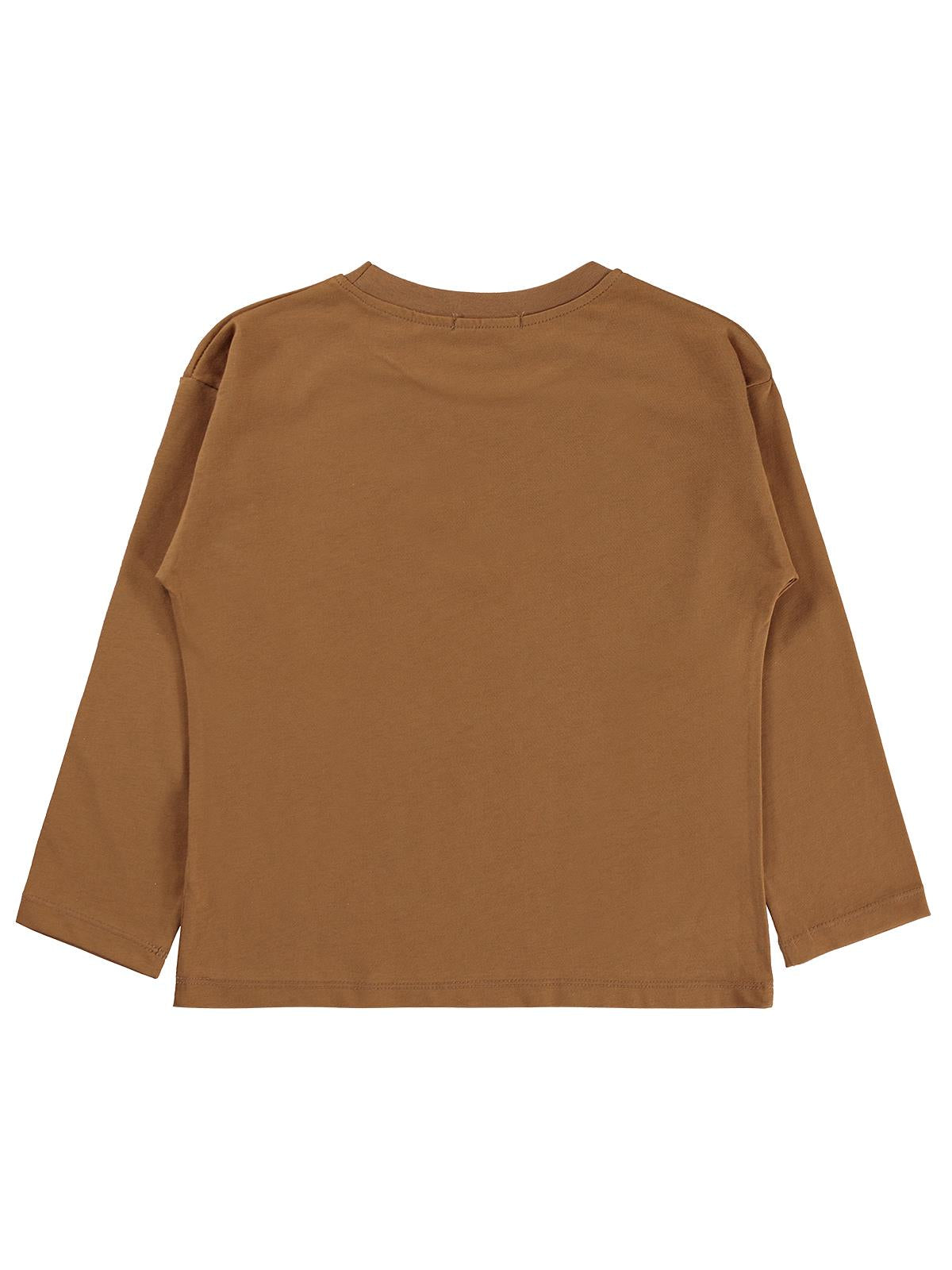 Civil Boys Game Everyday Baskılı 6-9 Yaş Sweatshirt Km - Kahve