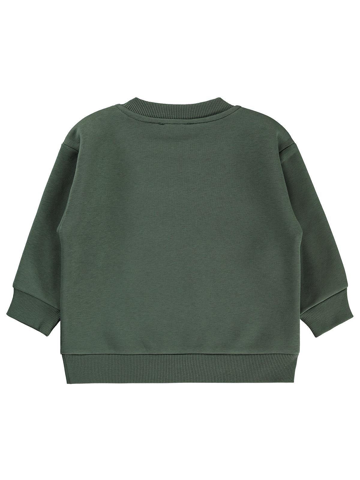 Civil Boys Speed Crıme Baskılı 2-5 Yaş Sweatshirt - Haki