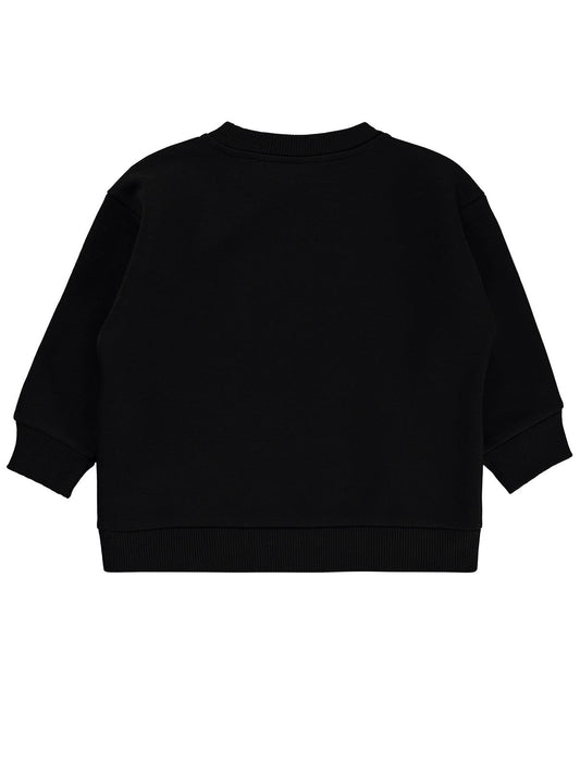Civil Boys Oyun Konsol Baskılı 2-5 Yaş Sweatshirt - Siyah
