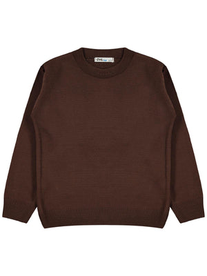 Civil Boys Basic 6-9 Yaş Kazak - Kahverengi