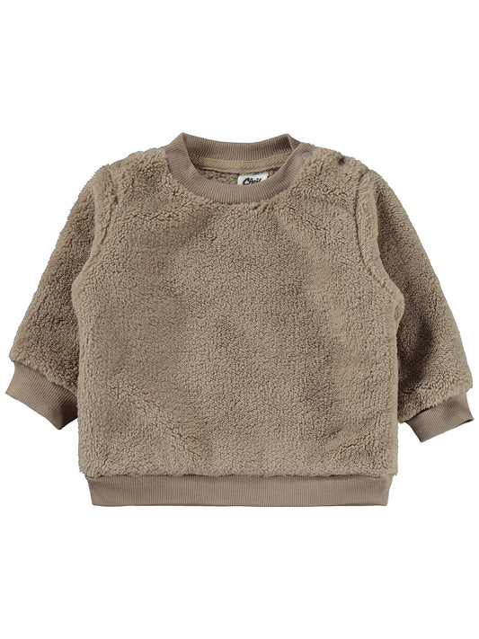 Civil Baby Kaşkorse Cepli 6-18 Ay Takım - Kahverengi