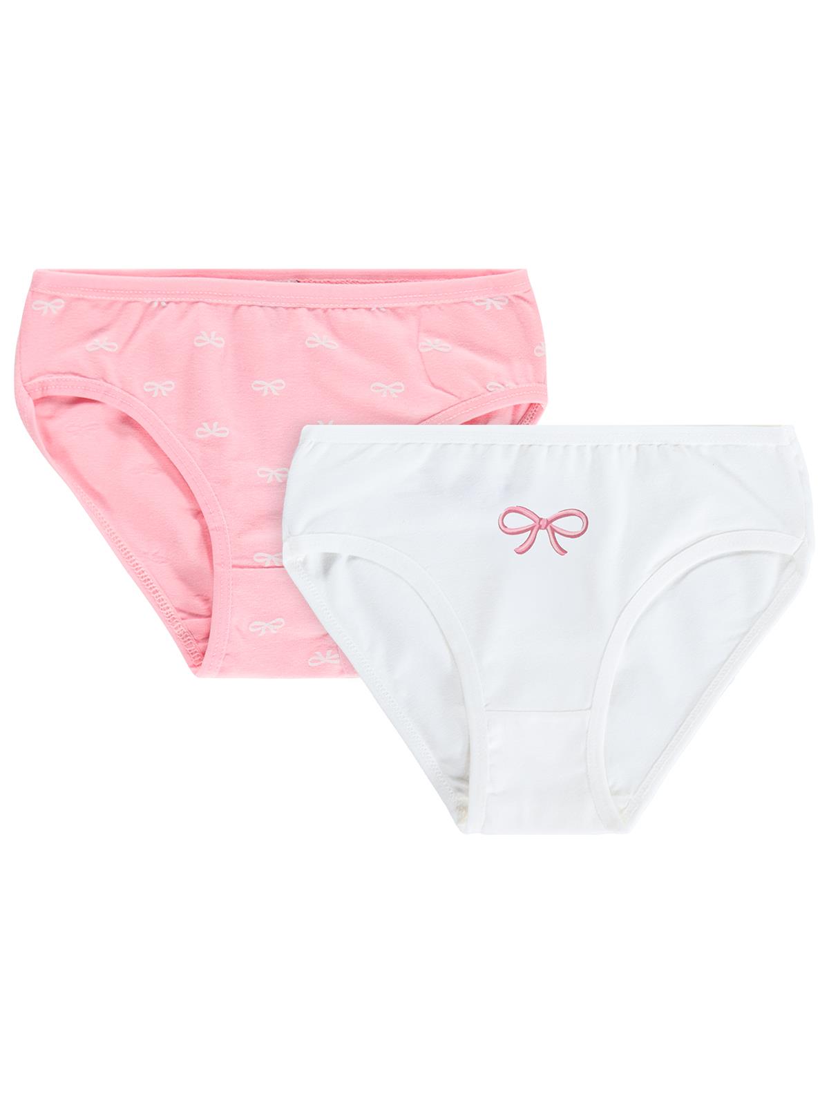 Civil Girls Fiyonk 2-12 Yaş Kız Çocuk 2'li Külot