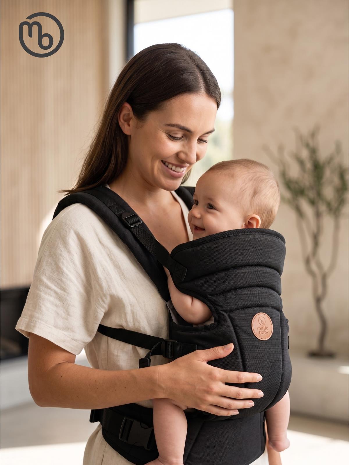 Molls Baby Premium Kanguru - Siyah