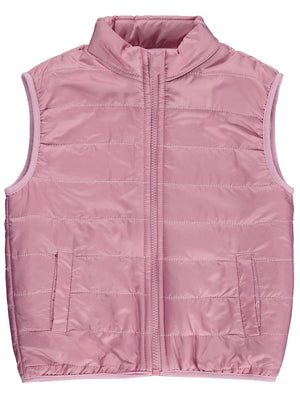 Civil Girls Şişme Polarlı 6-9 Yaş Yelek - Pembe