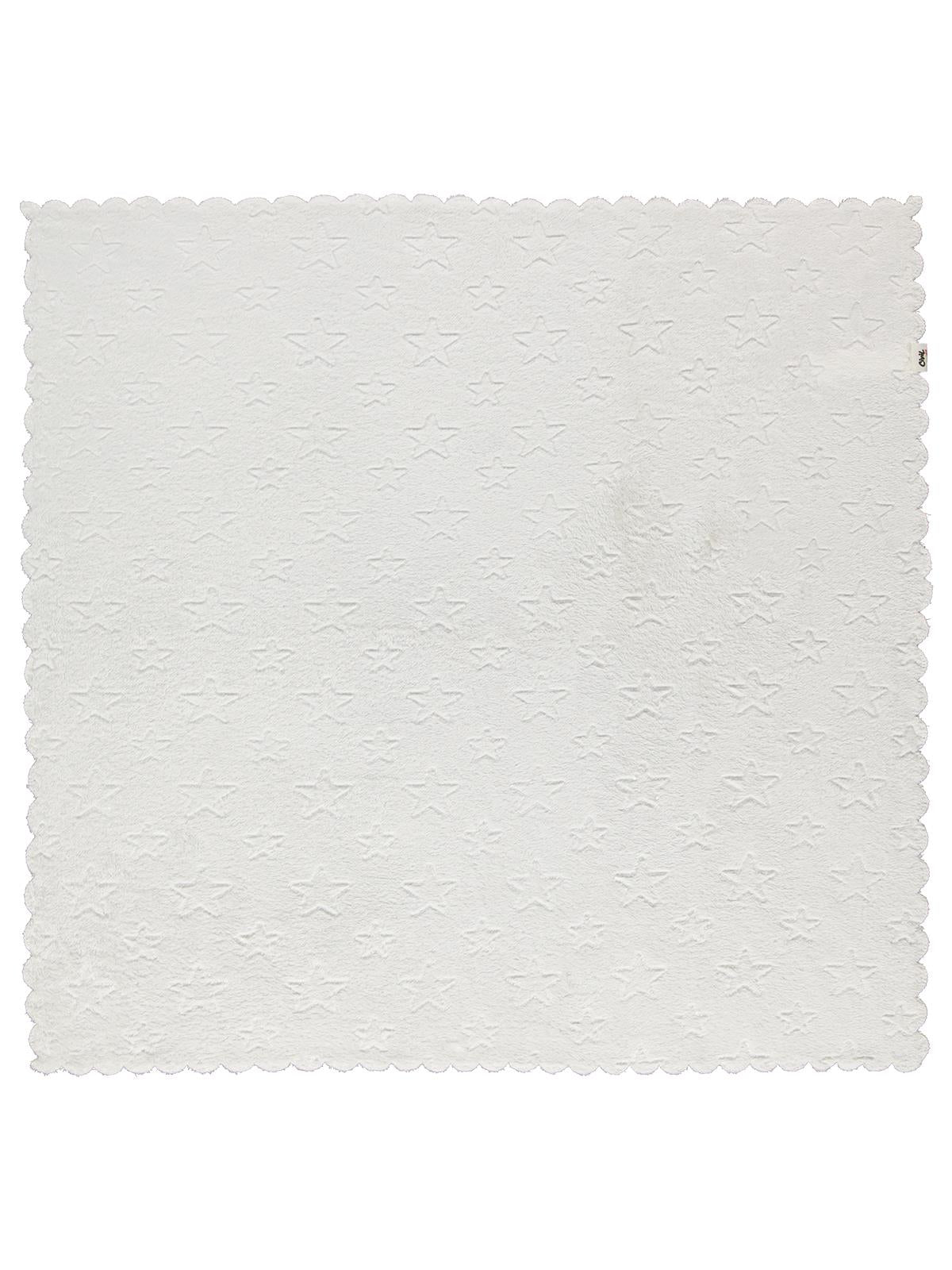 Civil Baby Yıldız Desenli 90x90 cm Battaniye - Bej