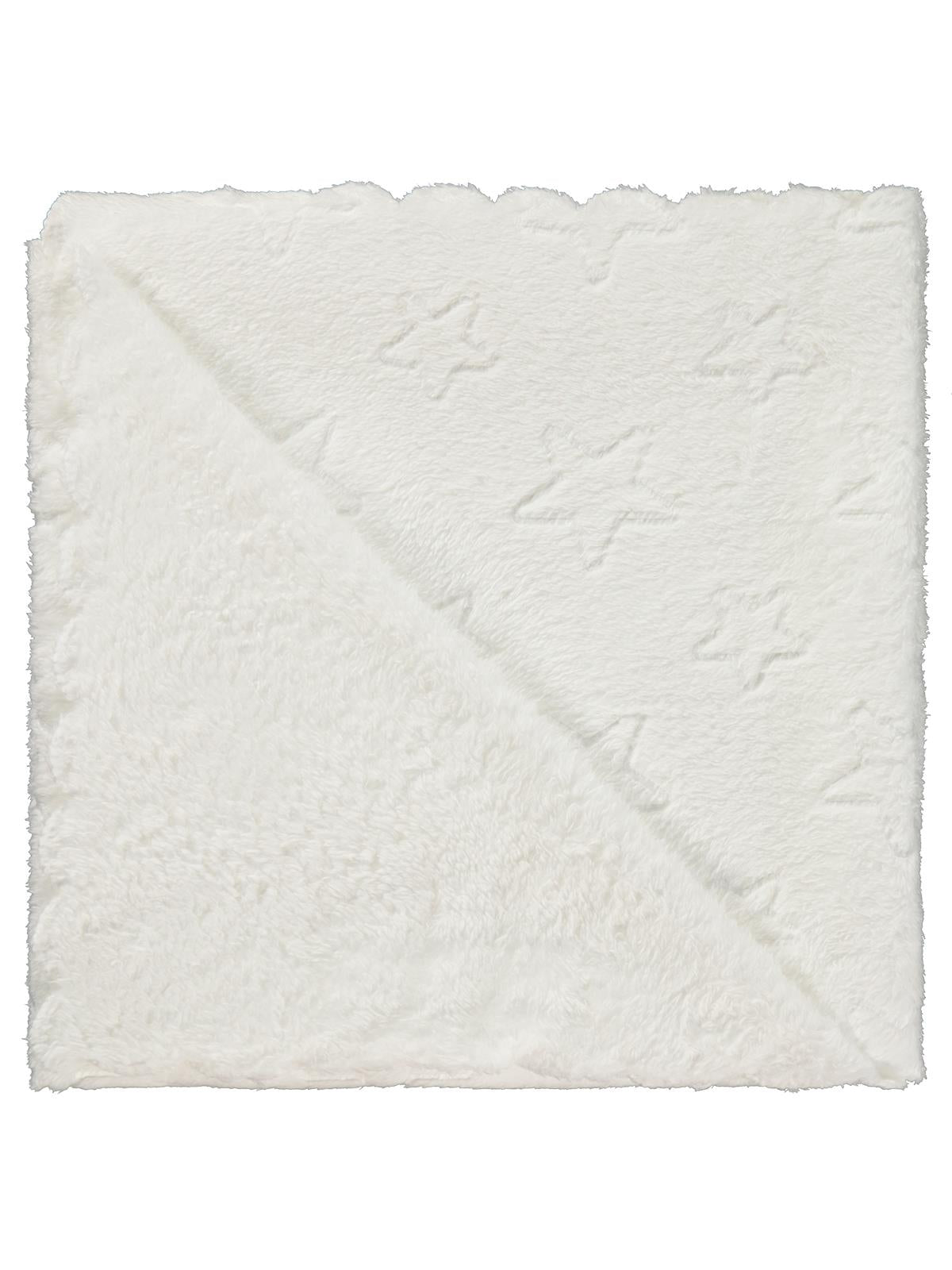 Civil Baby Yıldız Desenli 90x90 cm Battaniye - Bej