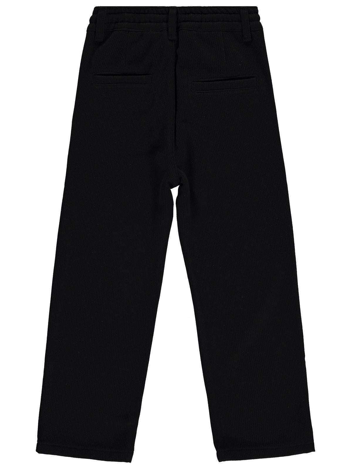 Pierre Cardin İpli 10-12 Yaş Pantolon - Siyah