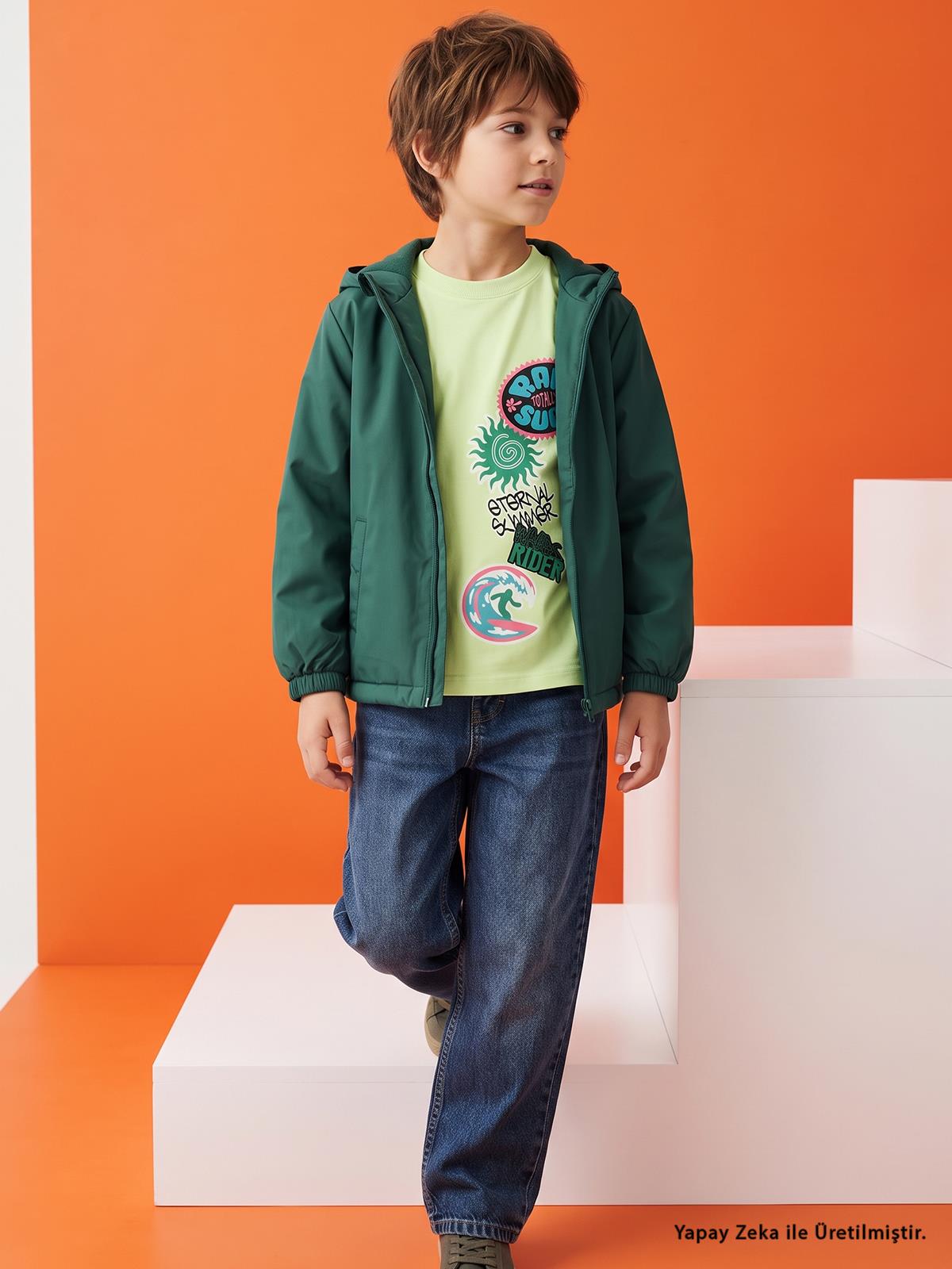 Civil Boys Baggy Kalıp 6-9 Yaş Pantolon  - Mavi