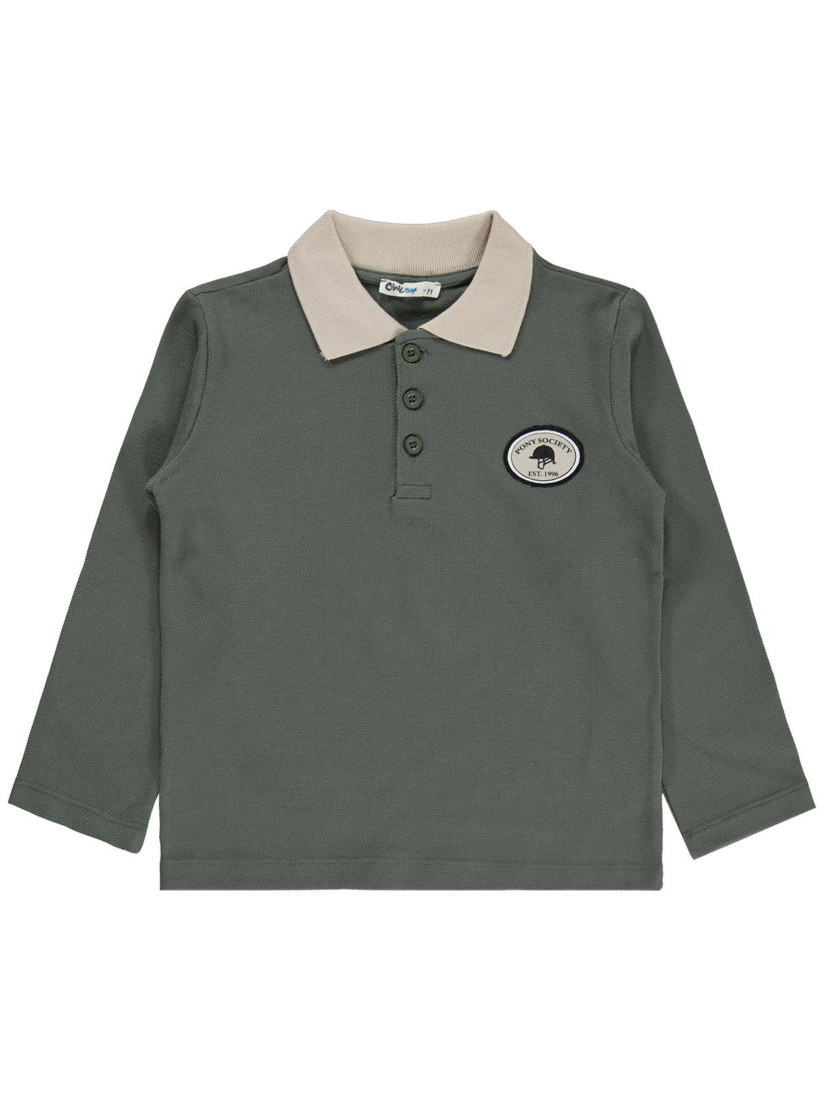 Civil Boys Pony Socıety Armalı 10-13 Yaş Sweatshirt - Haki
