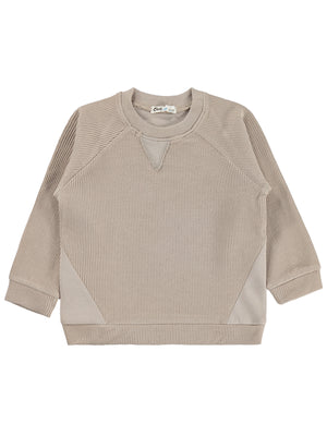 Civil Boys Parçalı 2-5 Yaş Sweatshirt - Bej