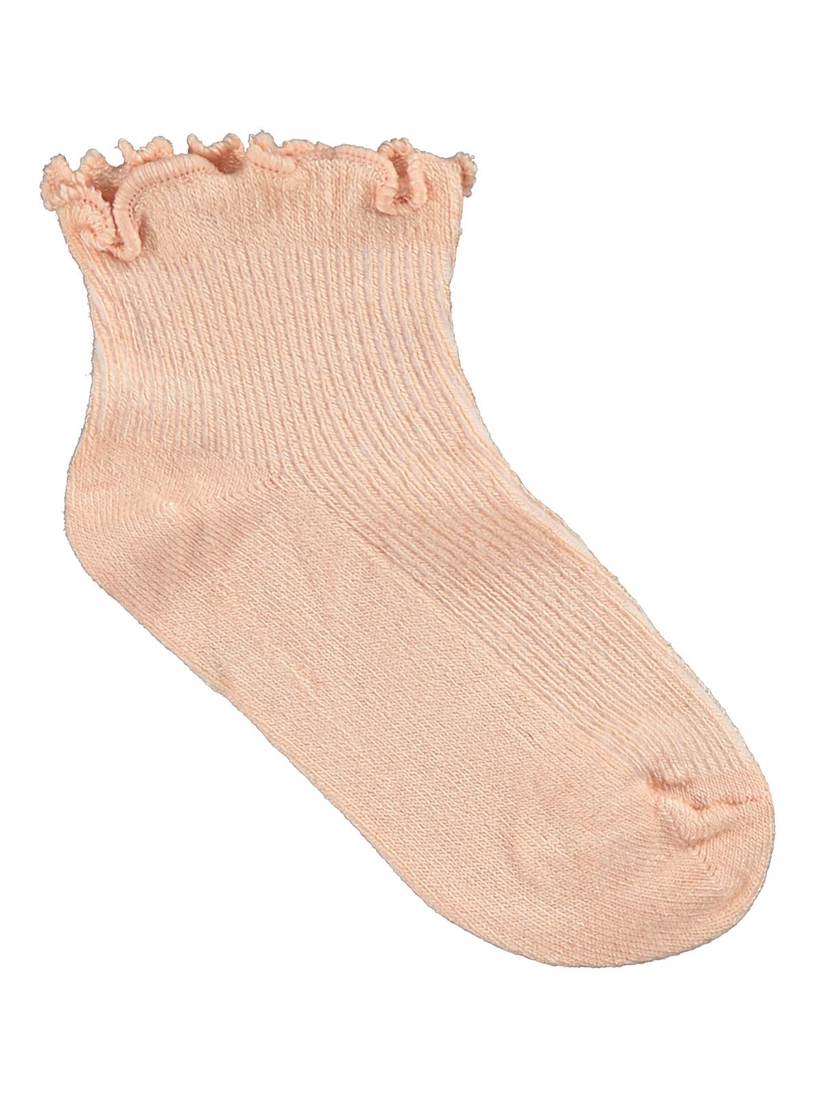 Civil Girls Bambu Basic Overlok 3'lü 3-11 Yaş Kız Çocuk Patik Çorap