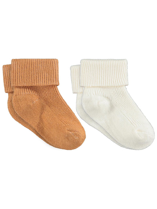 Civil Baby Basic Kıvrık 2'li 6-18 Ay Bebek Erkek Çorap Set