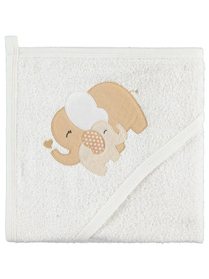 Civil Baby Filler Baskılı 75x75 cm Havlu - Ekru