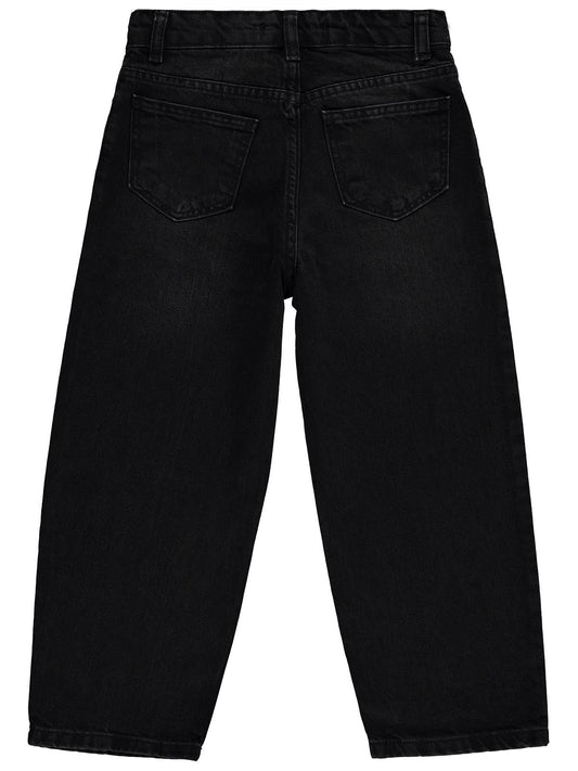 Civil Boys Baggy Kalıp 6-9 Yaş Pantolon  - Siyah