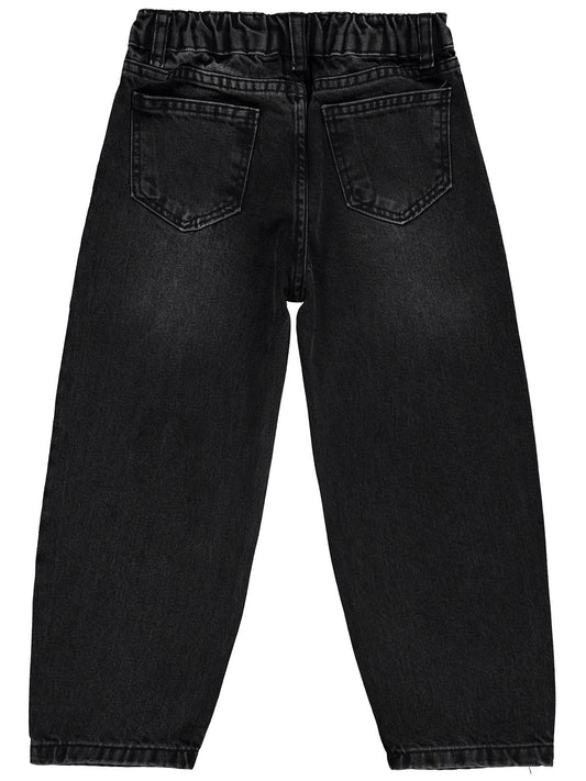 Civil Boys Beli Lastikli 6-9 Yaş Pantolon  - Siyah