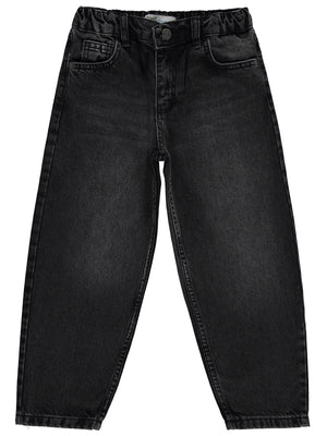 Civil Boys Beli Lastikli 10-13 Yaş Pantolon - Siyah