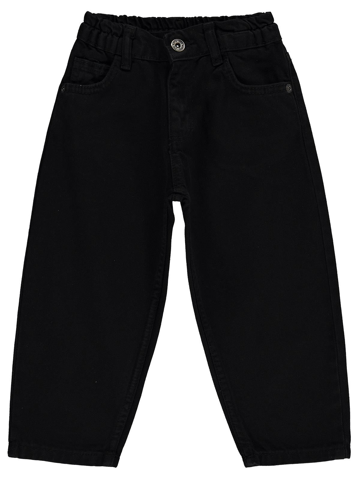 Civil Boys Beli Lastikli 2-5 Yaş Pantolon - Siyah