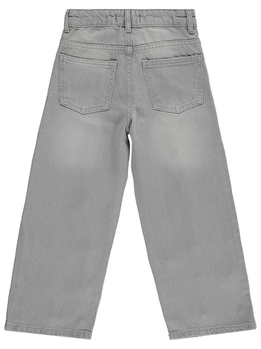 Civil Girls İncili 10-13 Yaş Pantolon - Gri