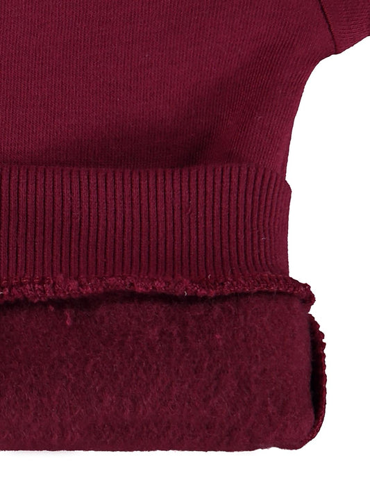 Civil Girls Stay Beautiful Baskılı 2-5 Yaş Sweatshirt - Bordo