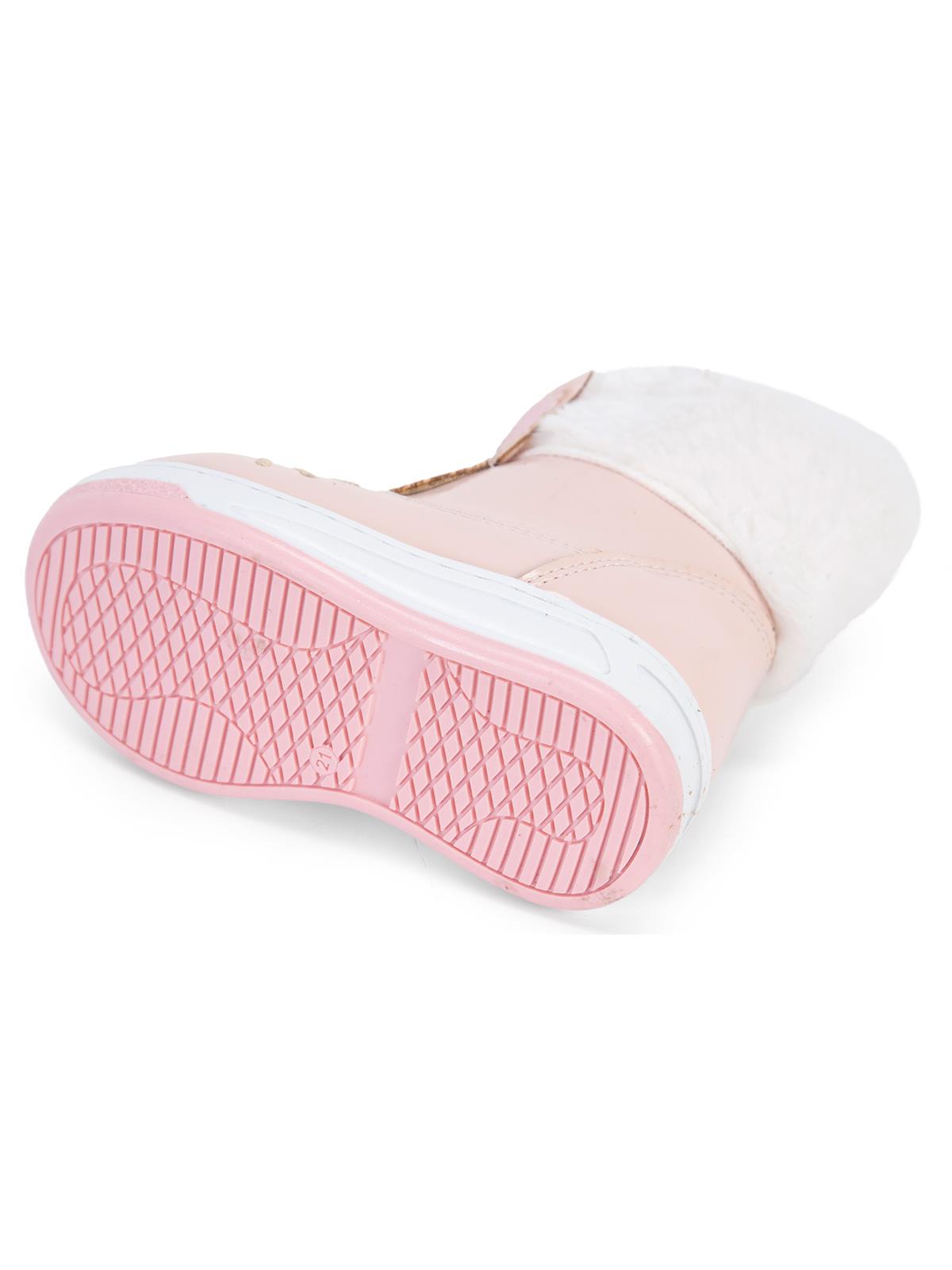 Civil Boots Kedi Nakışlı Rugan 21- Bot ve Çizme - Pembe