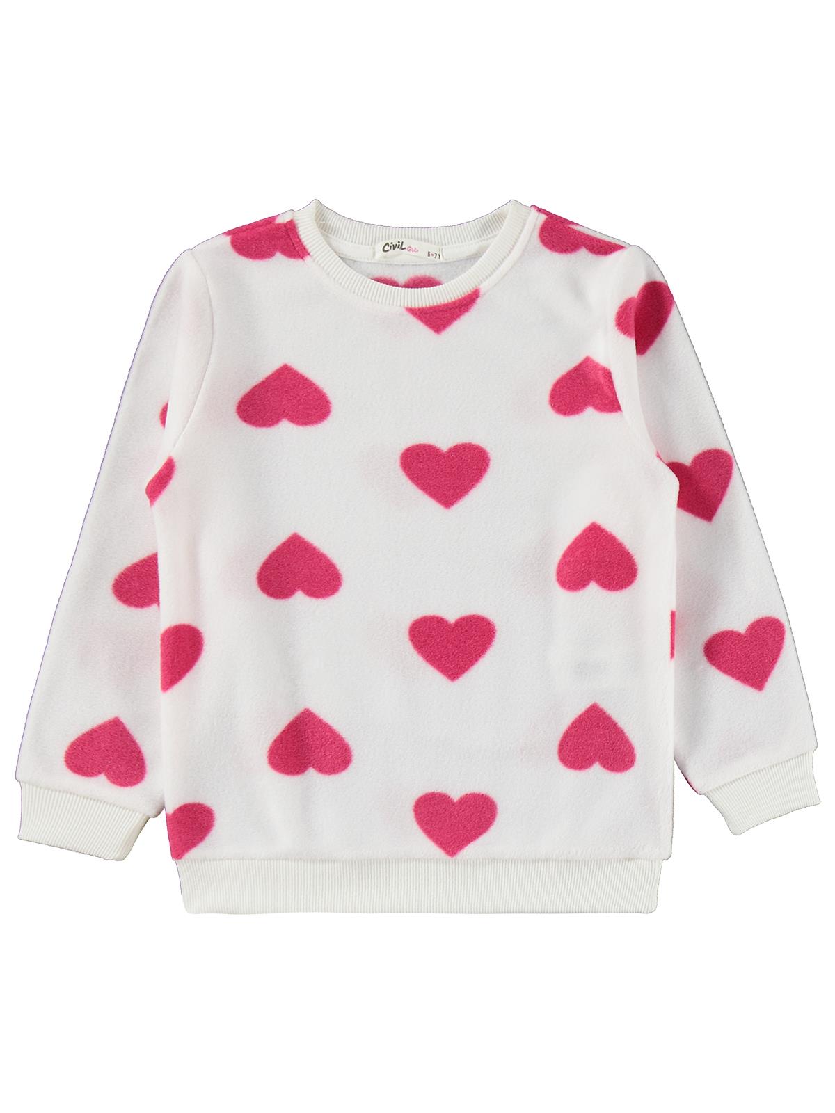 Civil Girls Kalpli 10-13 Yaş Pijama Takımı - Ekru