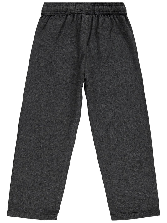 Civil Boys Bağcıklı 10-13 Yaş Pantolon - Siyah