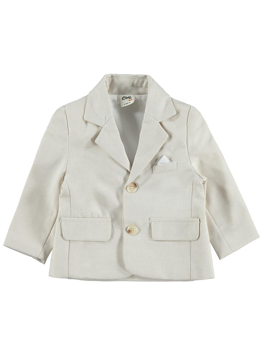 Civil Baby Papyonlu 6-18 Ay Takım - Bej