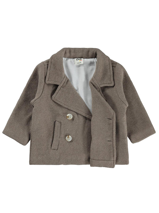 Civil Baby Kaşe 6-18 Ay Ceket - Bej
