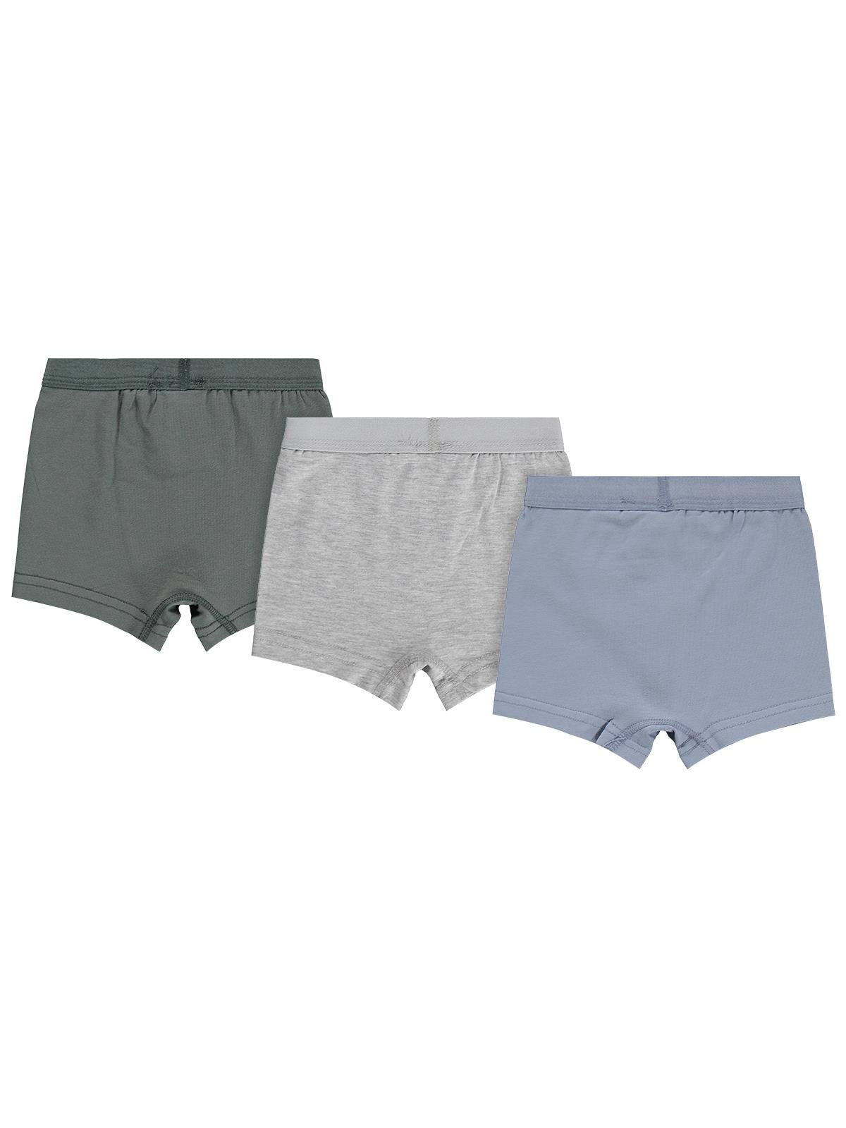 Civil Boys Basic 2-12 Yaş Erkek Çocuk 3'lü Boxer