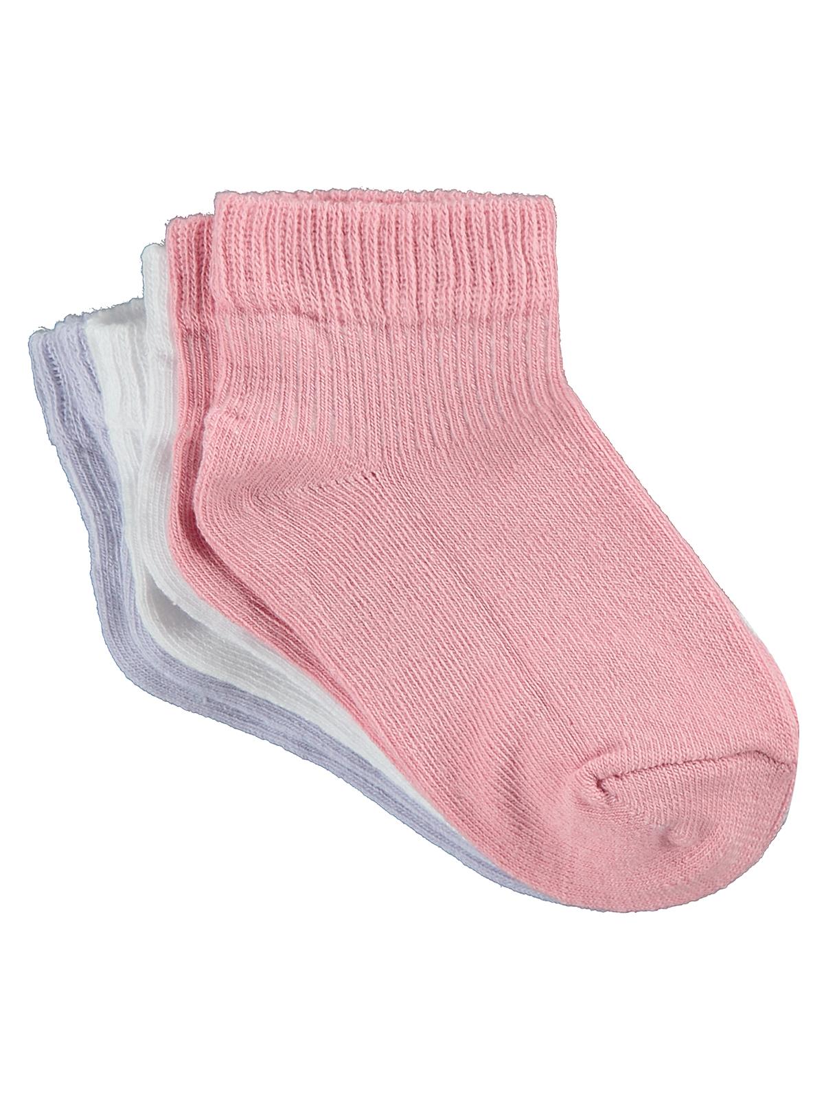Civil Girls Basic 3'lü 3-11 Yaş Kız Çocuk Patik Çorap