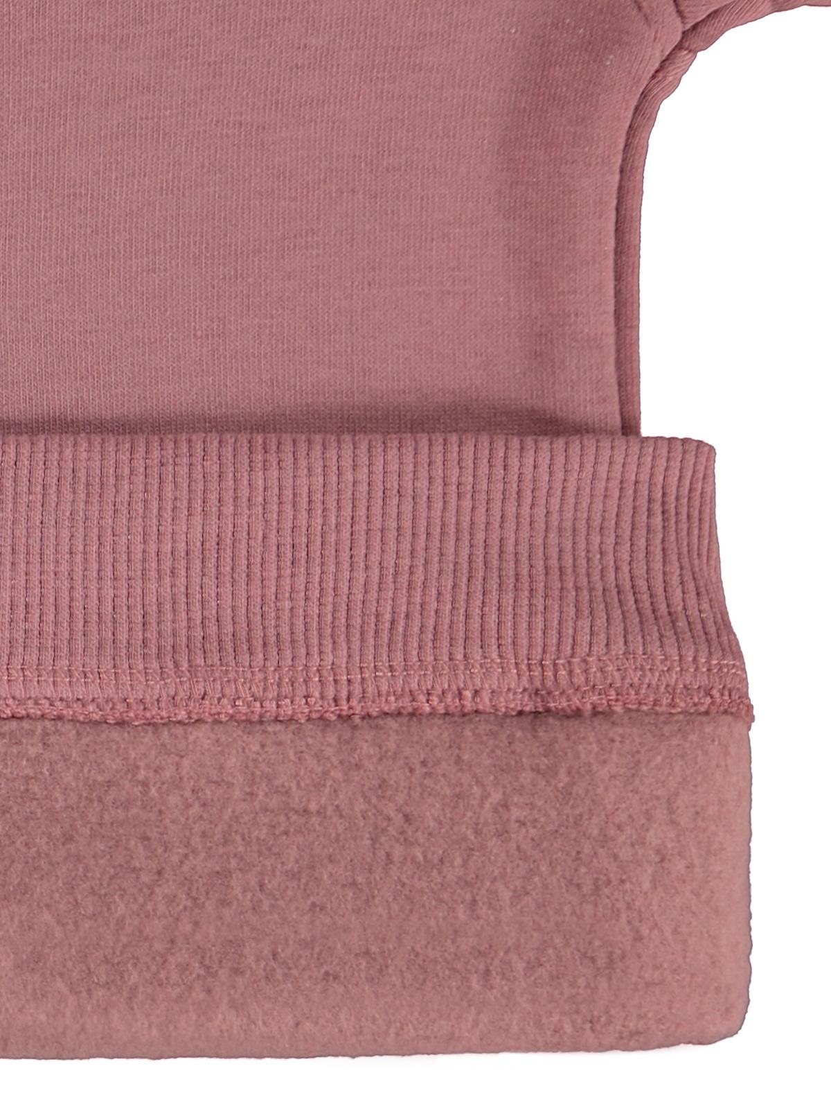 Civil Girls Çiçek Nakışlı 6-9 Yaş Sweatshirt - Lila