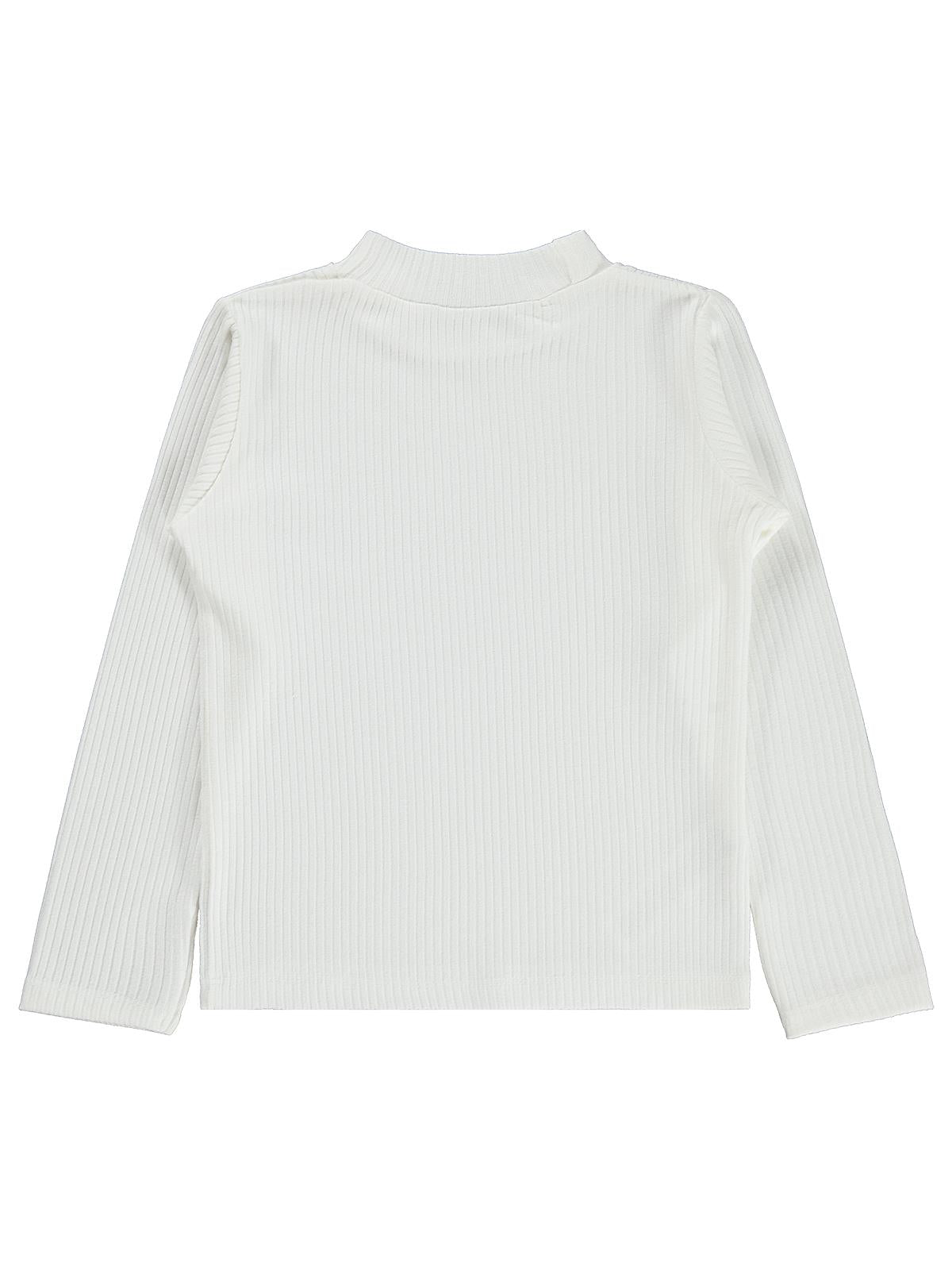 Pierre Cardin Sweatshirt | Modal Uzun Kol Bisiklet Yaka | Okul Kreş ve Günlük Kullanım - Ekru