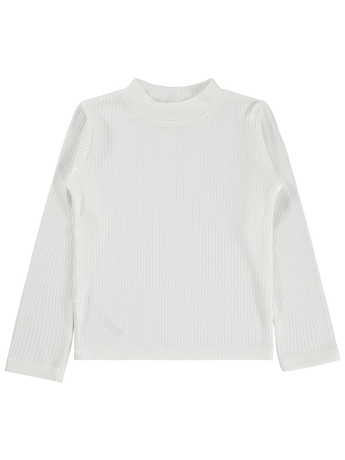 Pierre Cardin Sweatshirt | Modal Uzun Kol Bisiklet Yaka | Okul Kreş ve Günlük Kullanım - Ekru