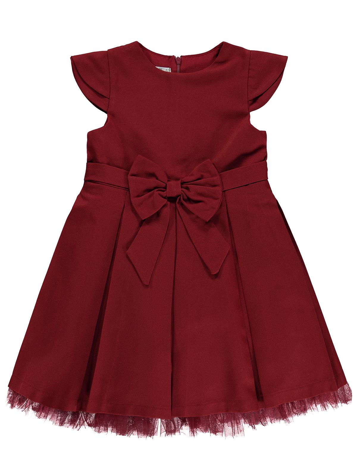 Pierre Cardin 6-9 Yaş Elbise - Bordo