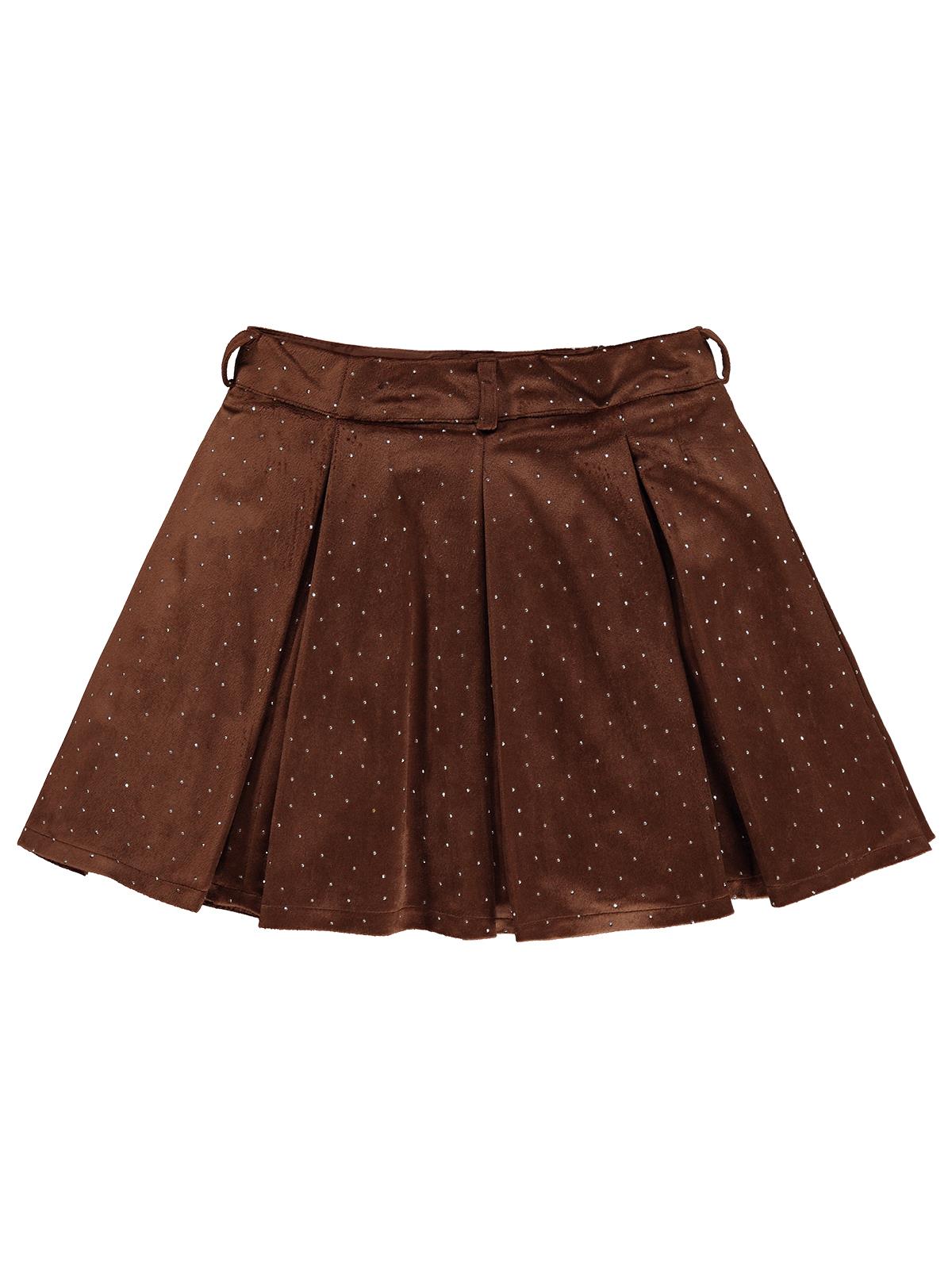 Pierre Cardin 6-9 Yaş Etek - Kahverengi