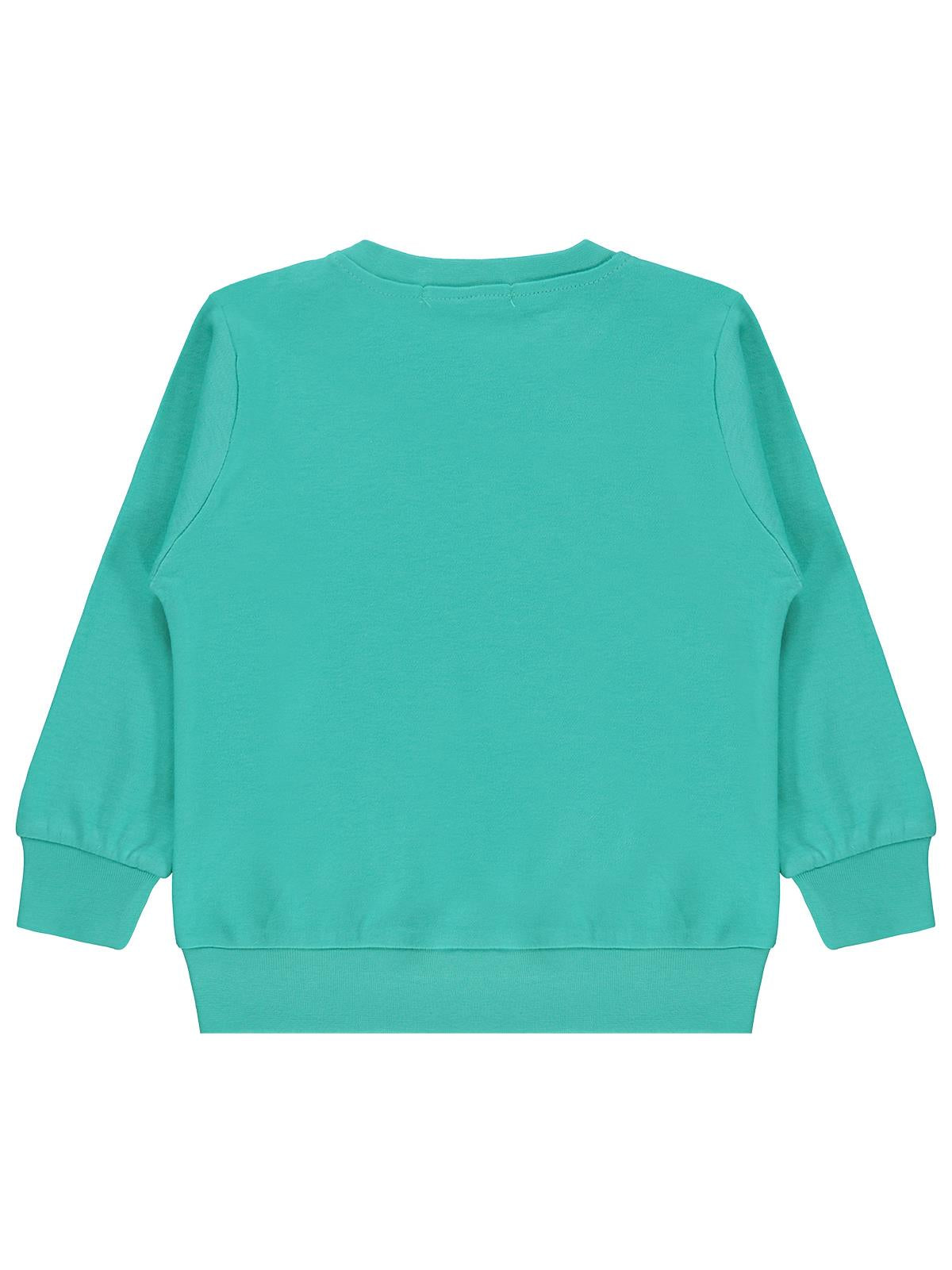 Civil Boys Oyun Konsolu Baskılı 2-5 Yaş Sweatshirt Km - Yeşil