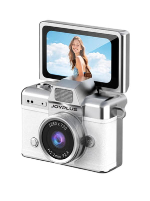 Joyplus Mini Flip Ekranlı Dijital Kamera - Beyaz