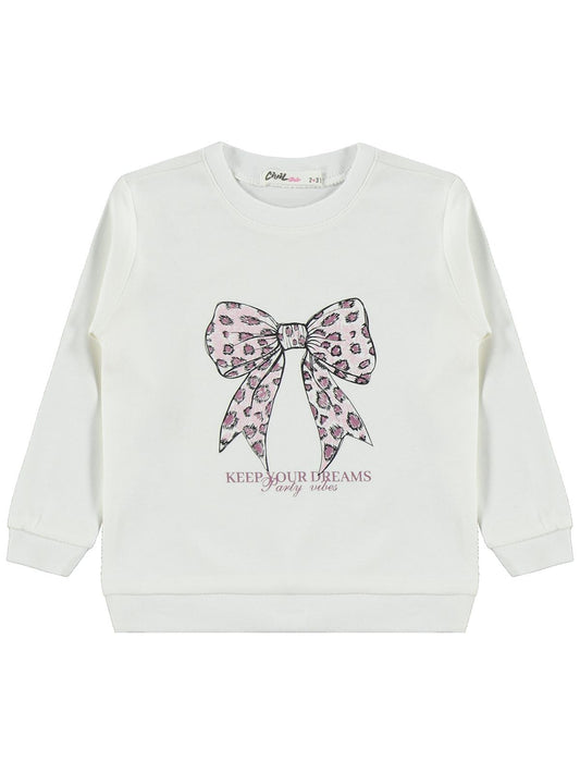 Civil Girls 3'lü 2-5 Yaş Sweatshirt Km