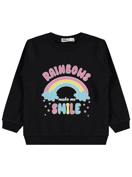 Civil Girls 3'lü 2-5 Yaş Sweatshirt Km