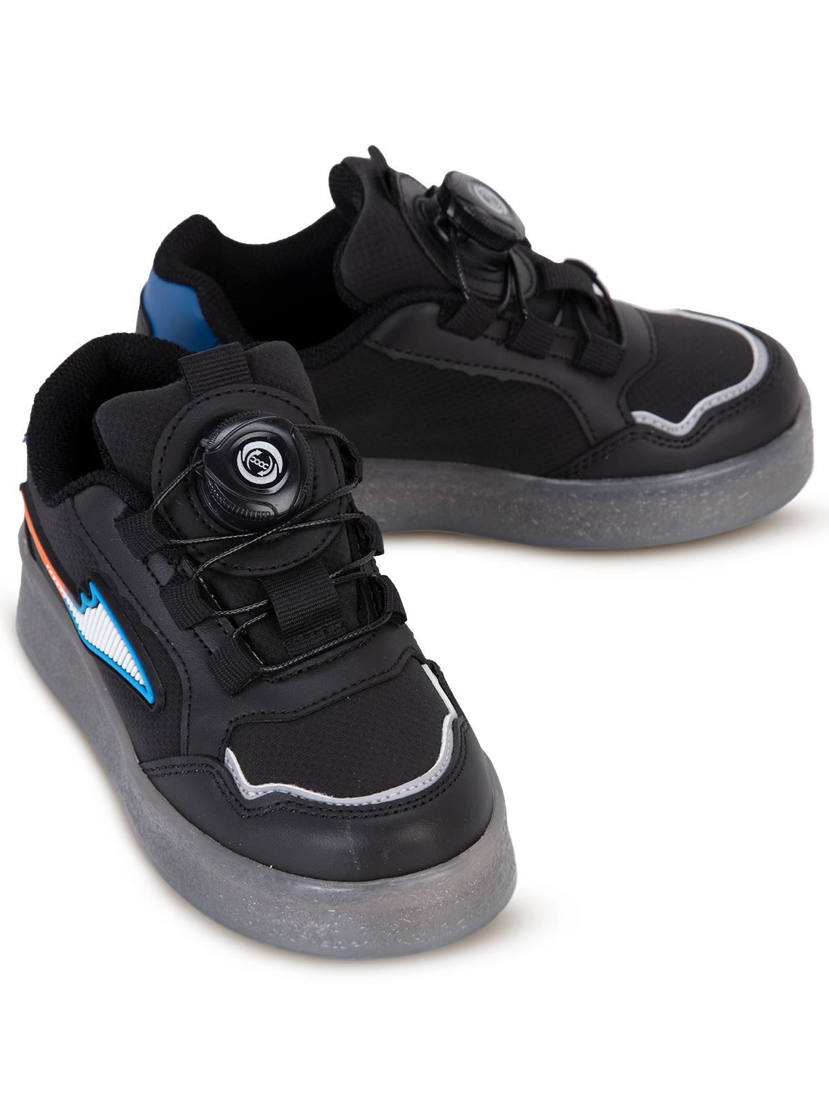 Civil Sport  Işıklı 28- Spor Ayakkabı - Siyah