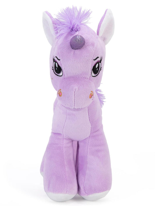 Halley Oyuncak 30 Cm Boynuzlu At - Lila