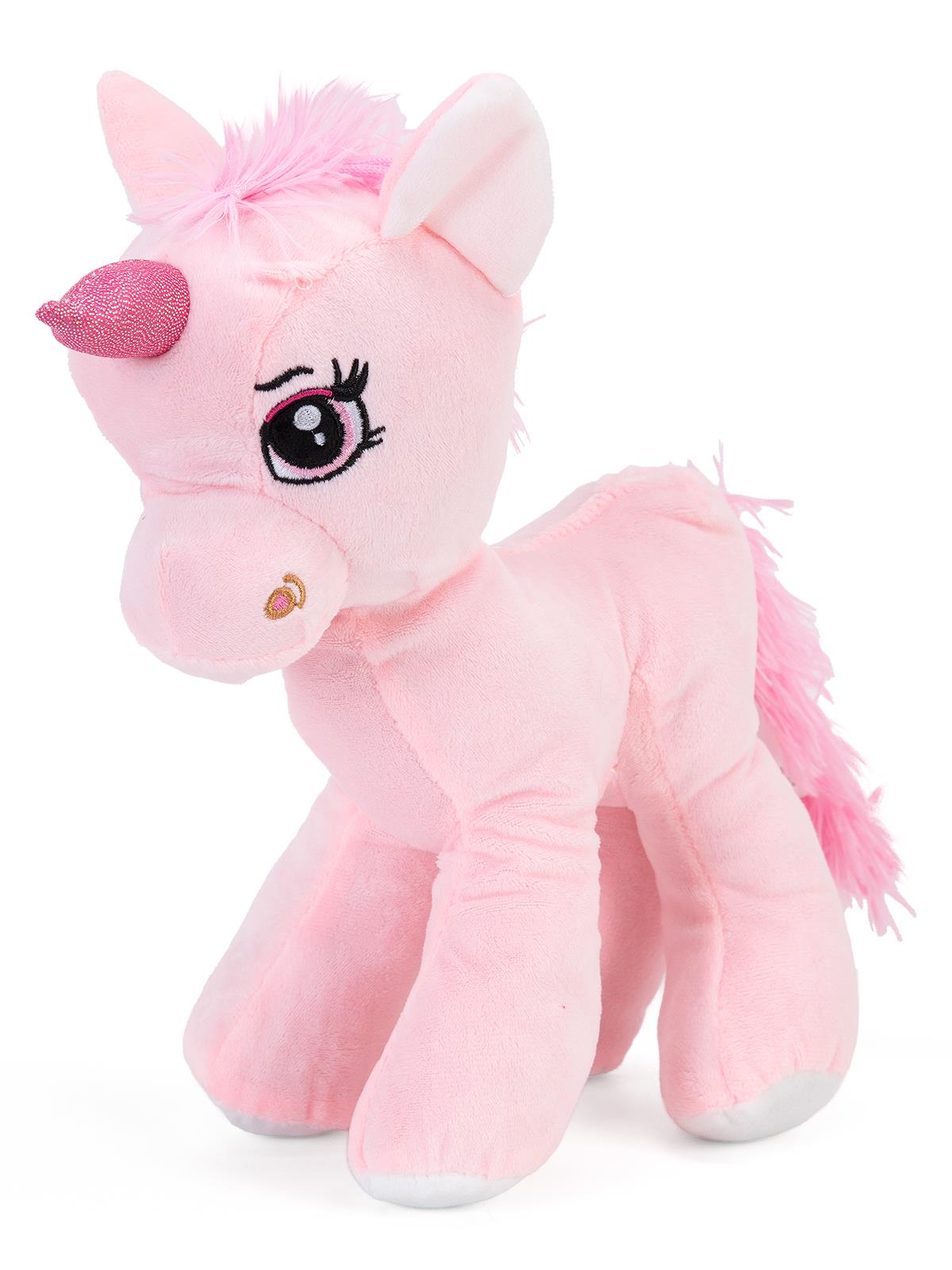 Halley Oyuncak 30 Cm Boynuzlu At - Pembe