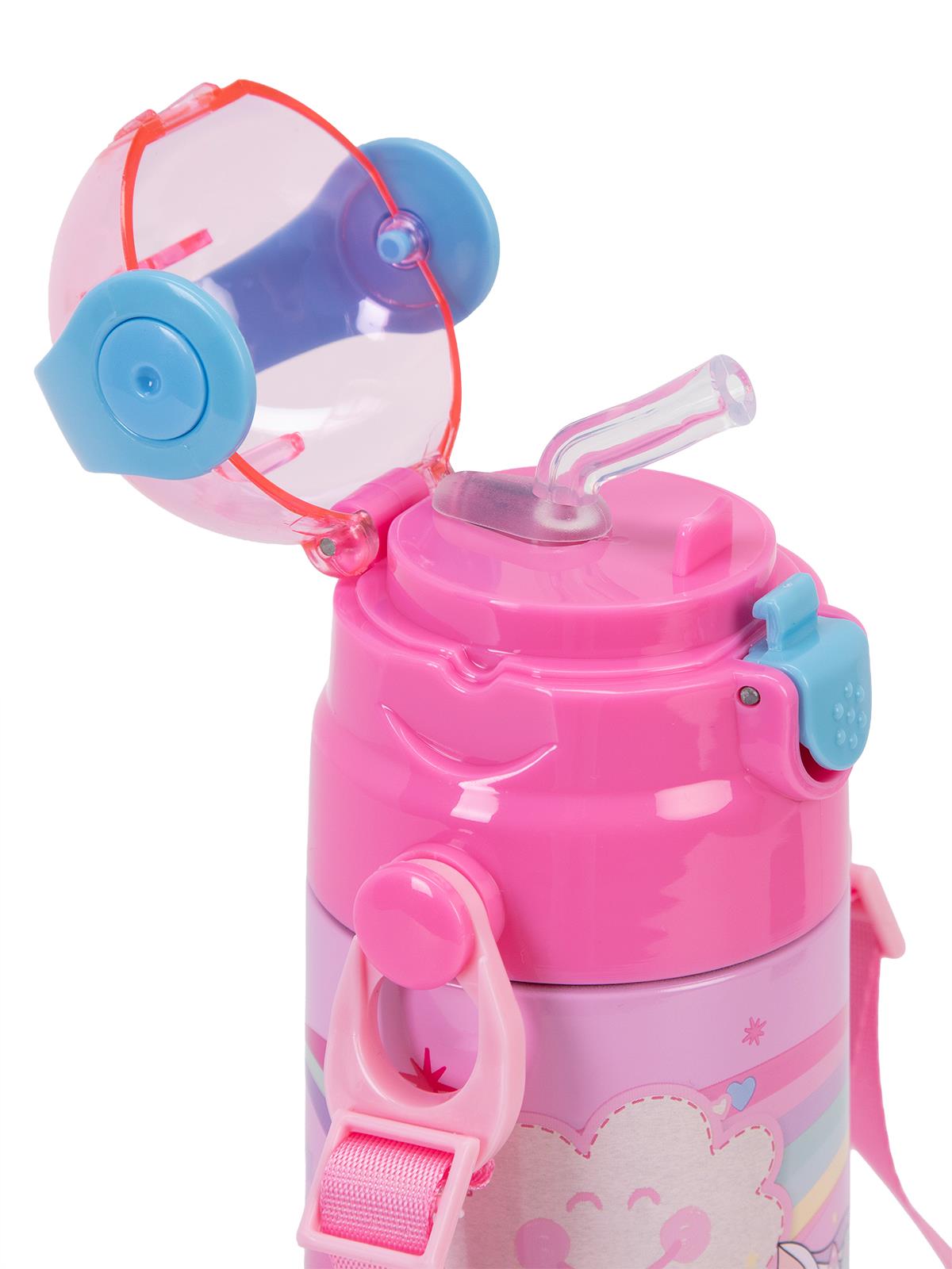Muggle Çelik Matara 550 ml  - Pembe