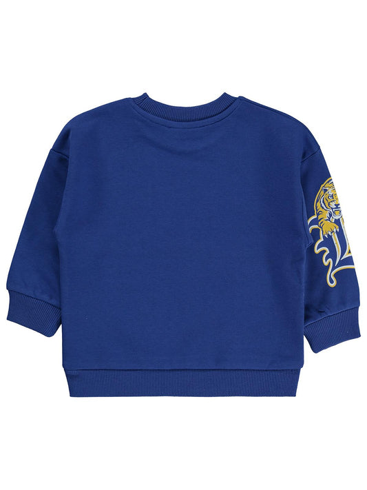 Silversun Athletic 68 Baskılı 2-7 Yaş Sweatshirt - Mavi