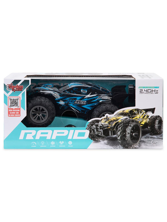 Vardem Sarjlı Storm Off Road Isıklı Araba - Mavi
