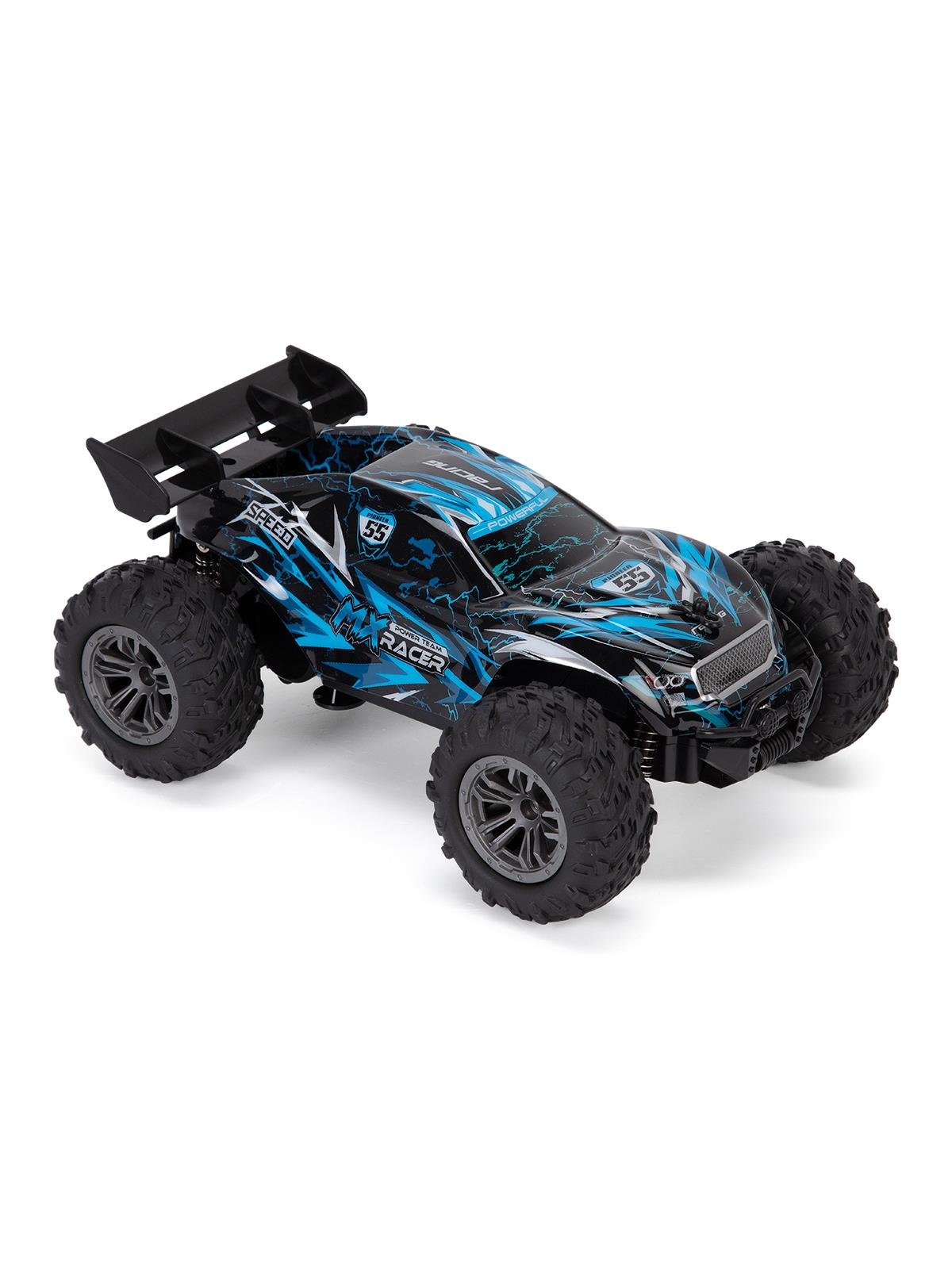 Vardem Sarjlı Storm Off Road Isıklı Araba - Mavi