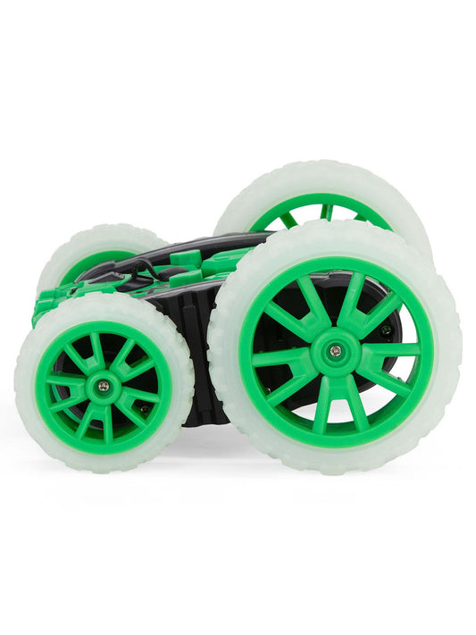 Vardem Uzaktan Kumandalı Full Fonksiyon Şarjlı IşıklıBuharlı Spin 360 Stunt Araba - Yeşil