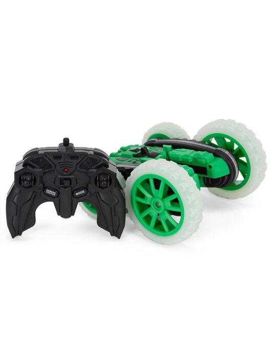 Vardem Uzaktan Kumandalı Full Fonksiyon Şarjlı IşıklıBuharlı Spin 360 Stunt Araba - Yeşil